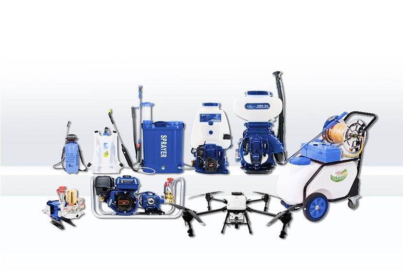 WENXIN agriculture sprayer series — manual, electric, foldable and knapsack power sprayers, mist dusters and cart sprayers