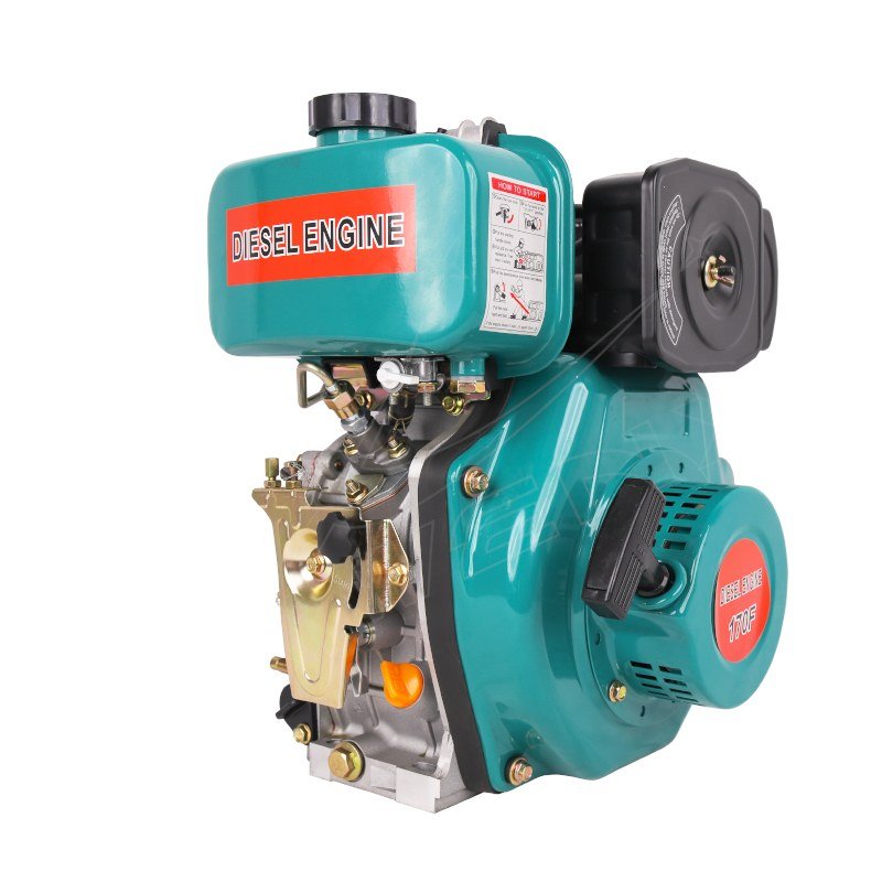 WENXIN 170 diesel engine, right view