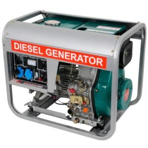 WENXIN manual-open-frame-4-6-6-5kw diesel generator, main view