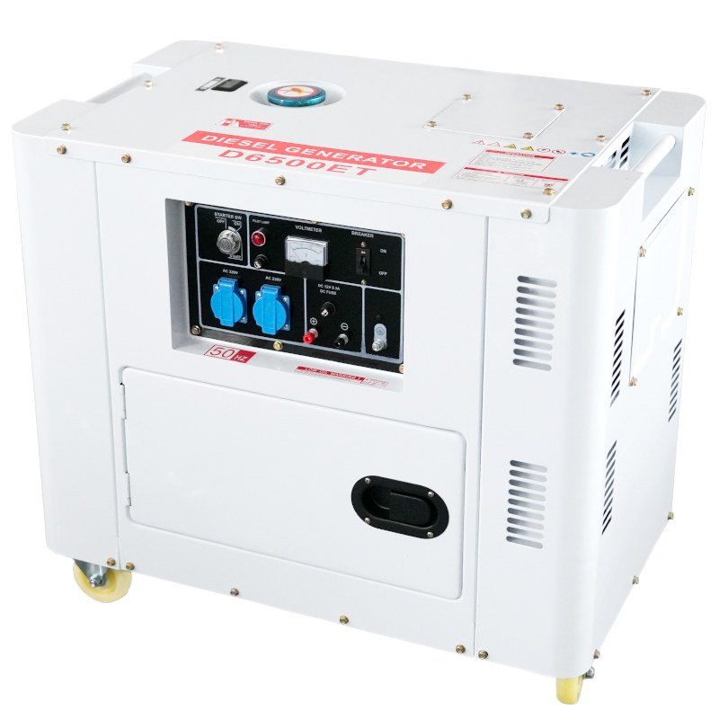 WENXIN old-square-cabinet-silent-4-2-6-0kw diesel generator, main view