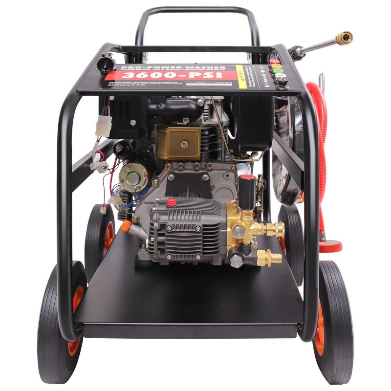 WENXIN 186fa diesel pressure washer, front view
