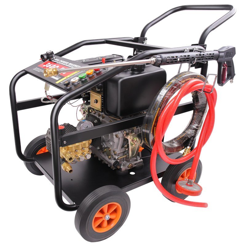 WENXIN 186fa diesel pressure washer, right view