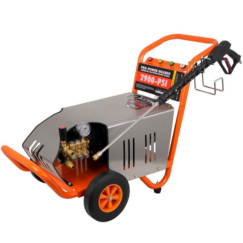 WENXIN 7-5kw electric pressure washer, left view