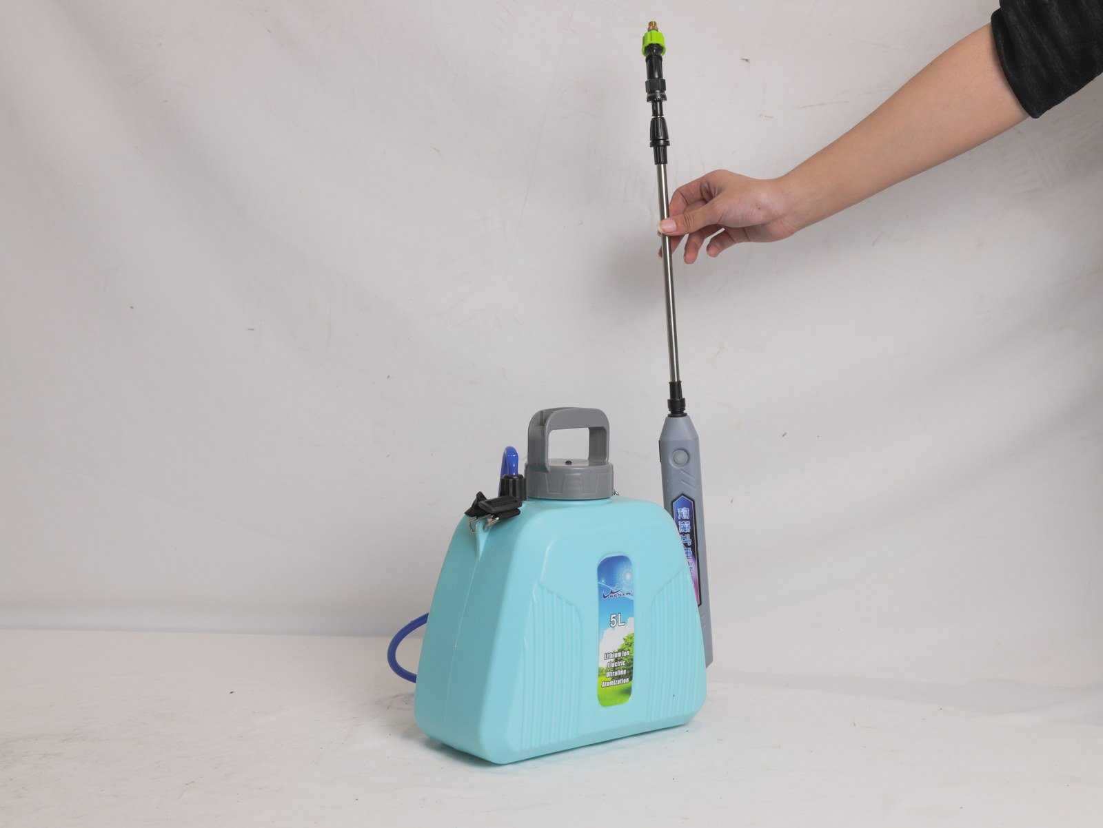 WENXIN side-mounted-lithium-1 electric sprayer, right view
