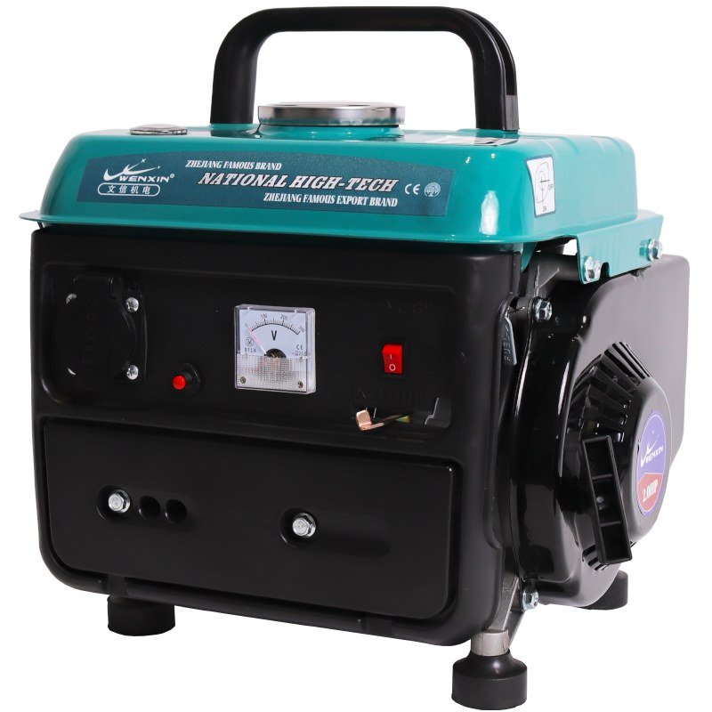 WENXIN 950a-type gasoline generator, control panel view
