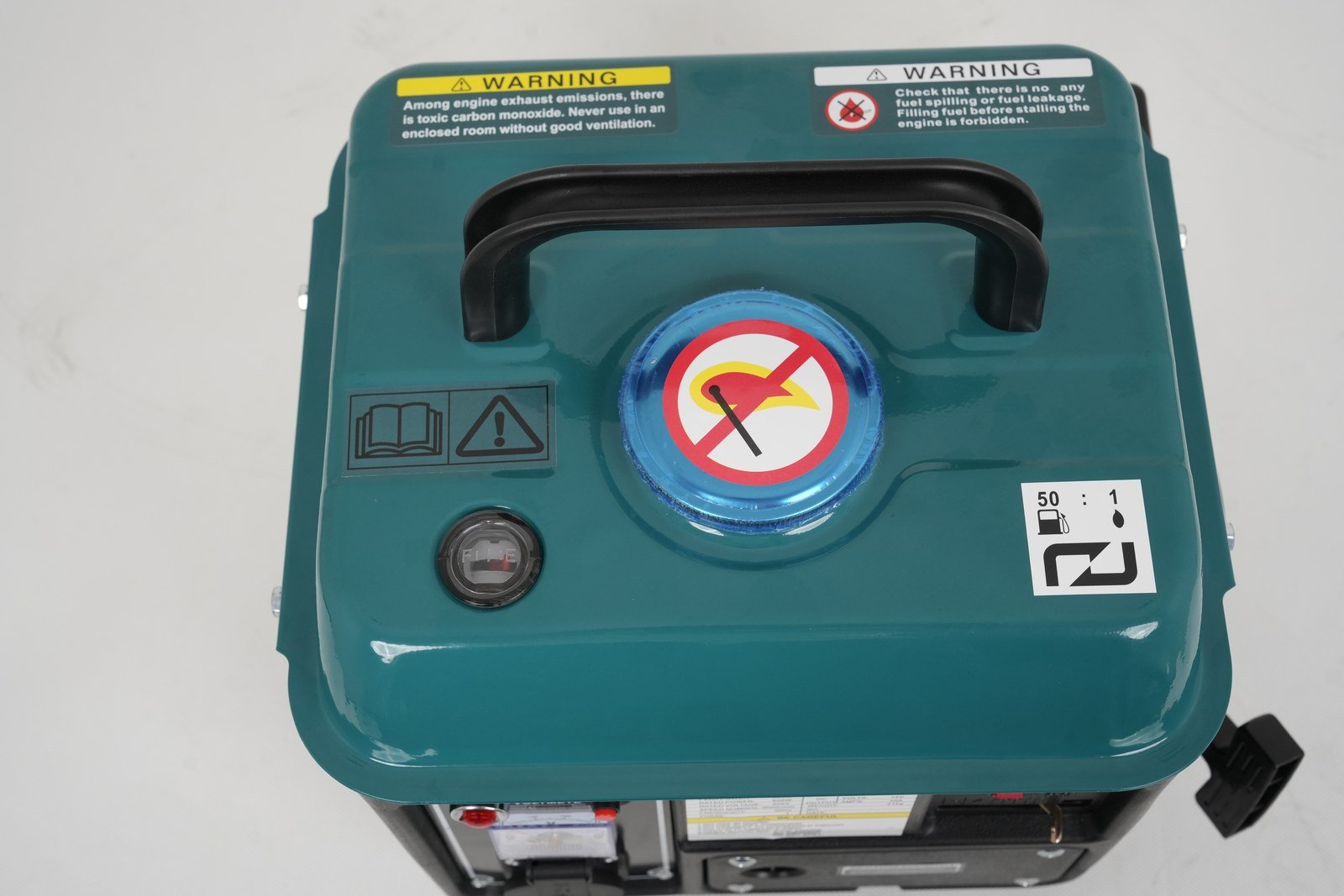 WENXIN 950b-type gasoline generator, engine view