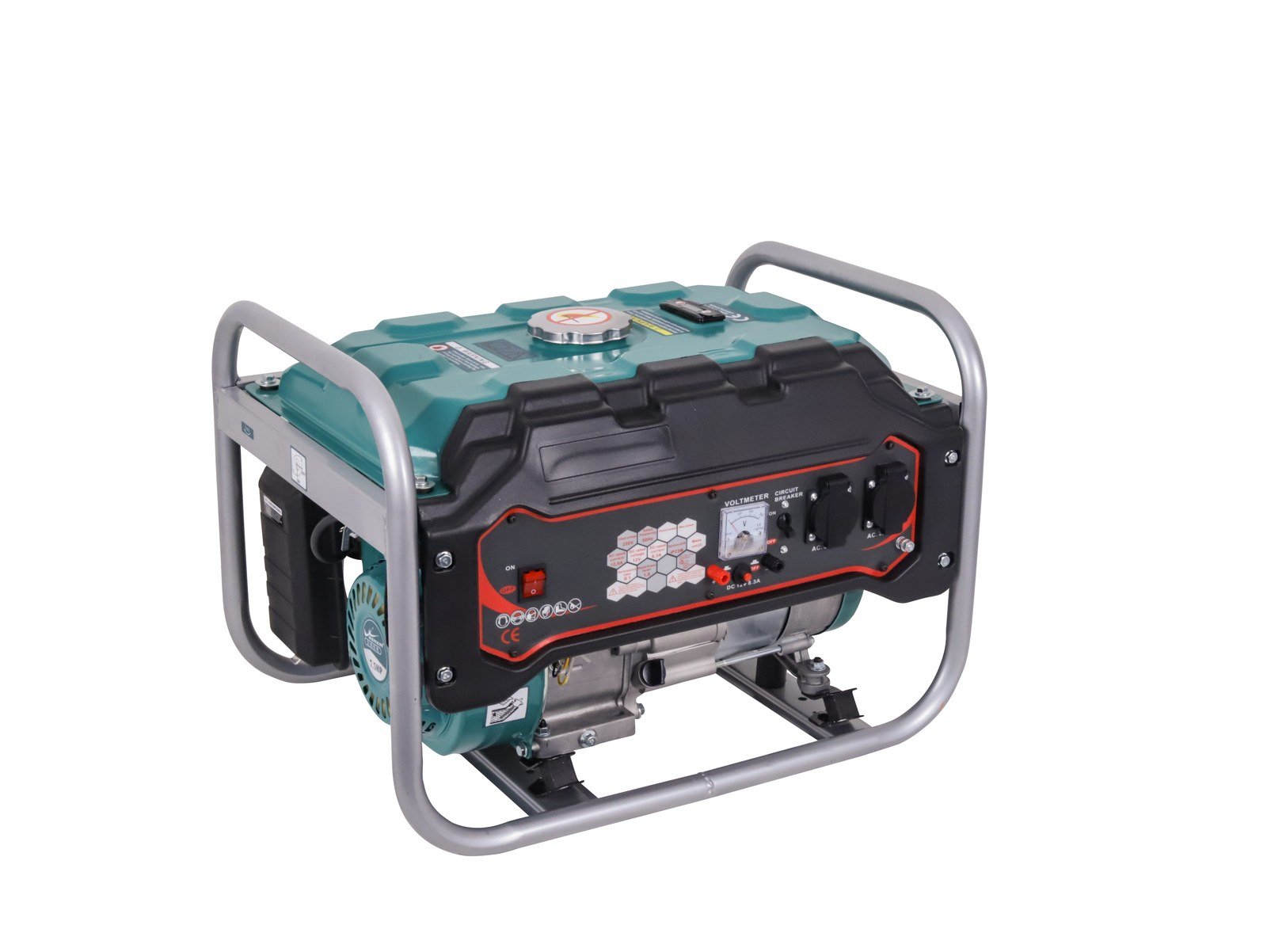 WENXIN ep-type-1-10kw gasoline generator, side view