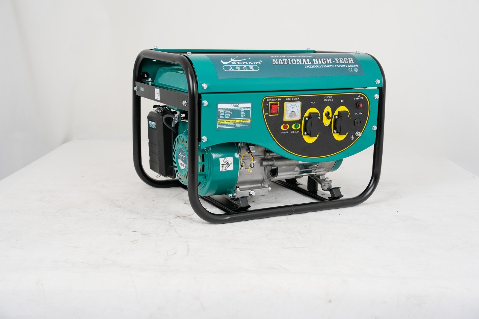 WENXIN fish-type-1-8kw gasoline generator, engine view