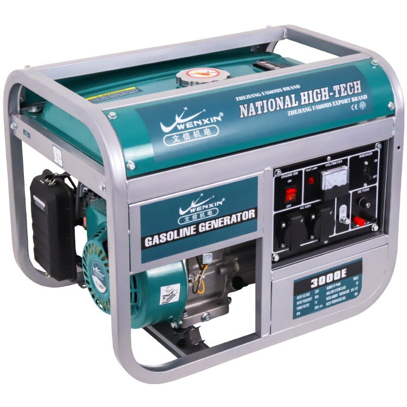 WENXIN square-tube-diesel-style-1-5-8kw gasoline generator, main view