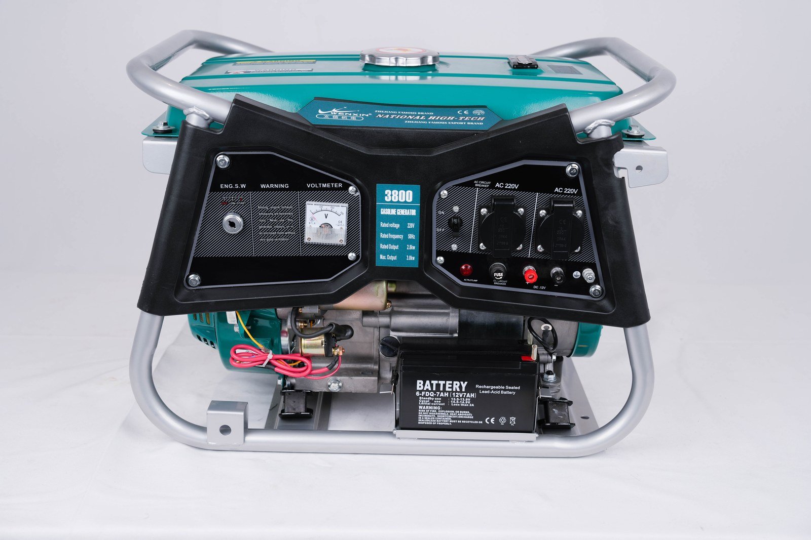 WENXIN v-type-1-5-10kw gasoline generator, engine view