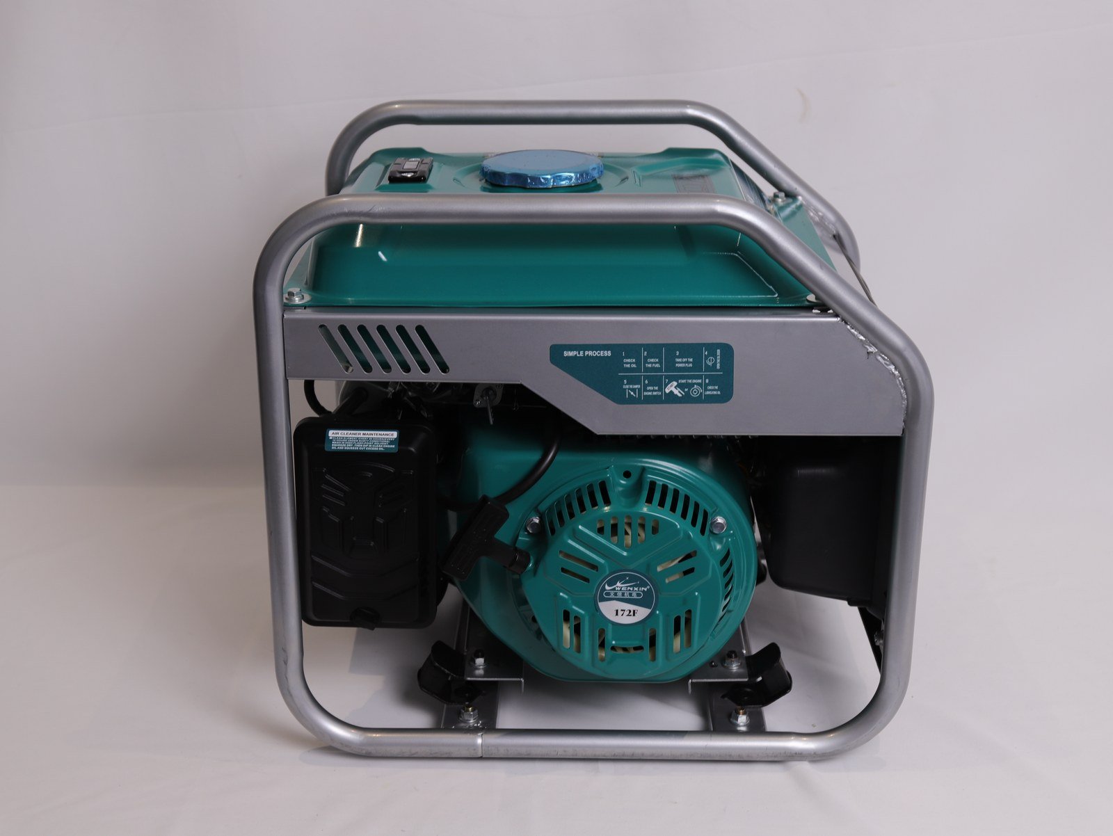 WENXIN 3-5kw-atm-type-inverter welder generator, engine view
