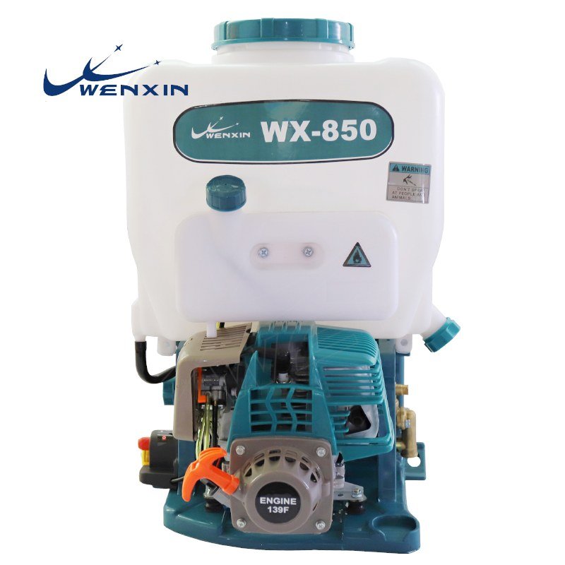 WENXIN 850 knapsack power sprayer, left view