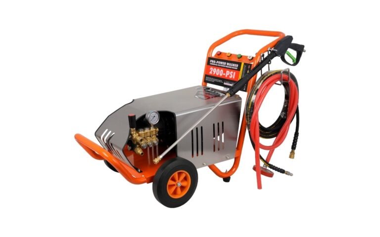 WENXIN electric high-pressure washer, white background