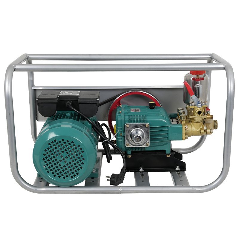 WENXIN 1-5-22-2-rectangular-frame sprayer unit (engine + pump), pump head view