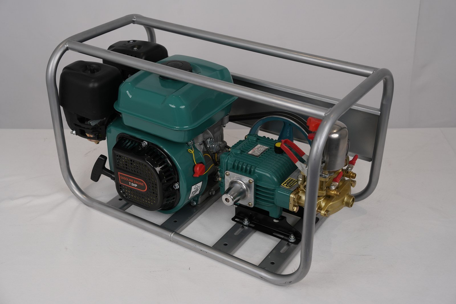 WENXIN 22-30-rectangular-frame sprayer unit (engine + pump), frame view