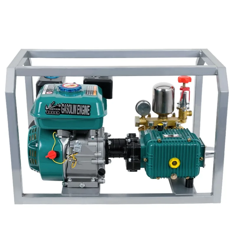 WENXIN 22-30-square-tube-direct-drive sprayer unit (engine + pump), main view