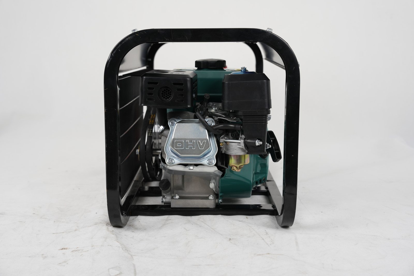 WENXIN 22-30-square-tube-frame-mesh-guard sprayer unit (engine + pump), pump head view