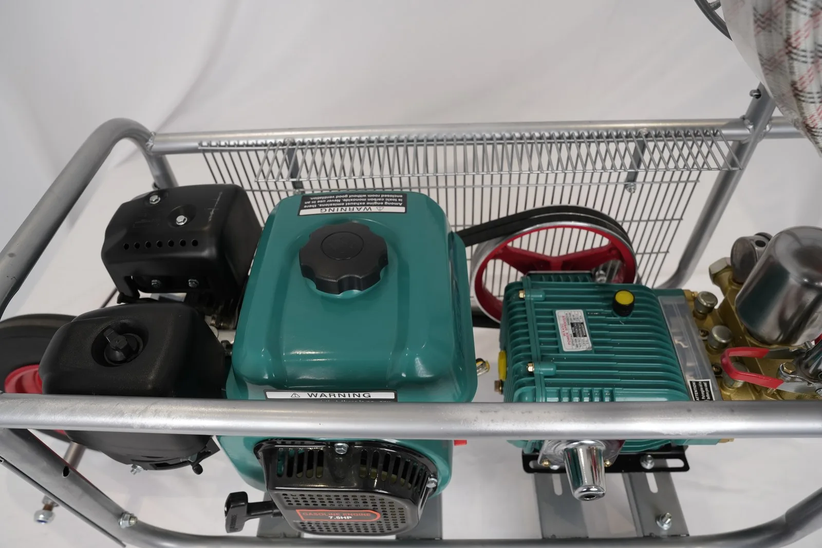 WENXIN 22-30-tricycle-cart sprayer unit (engine + pump), frame view