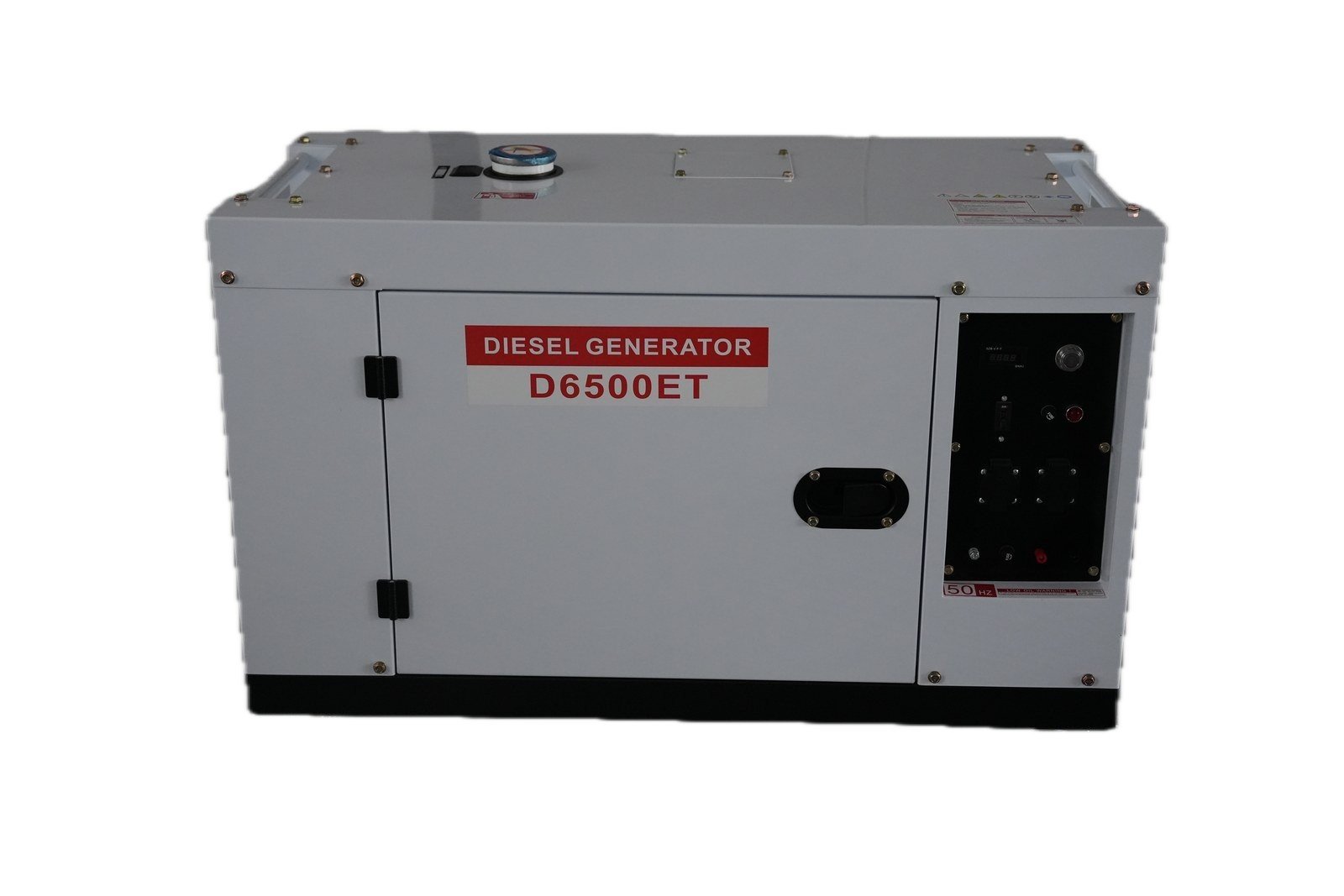 WENXIN freezer-cabinet-silent-4-2-8-0kw diesel generator, side view