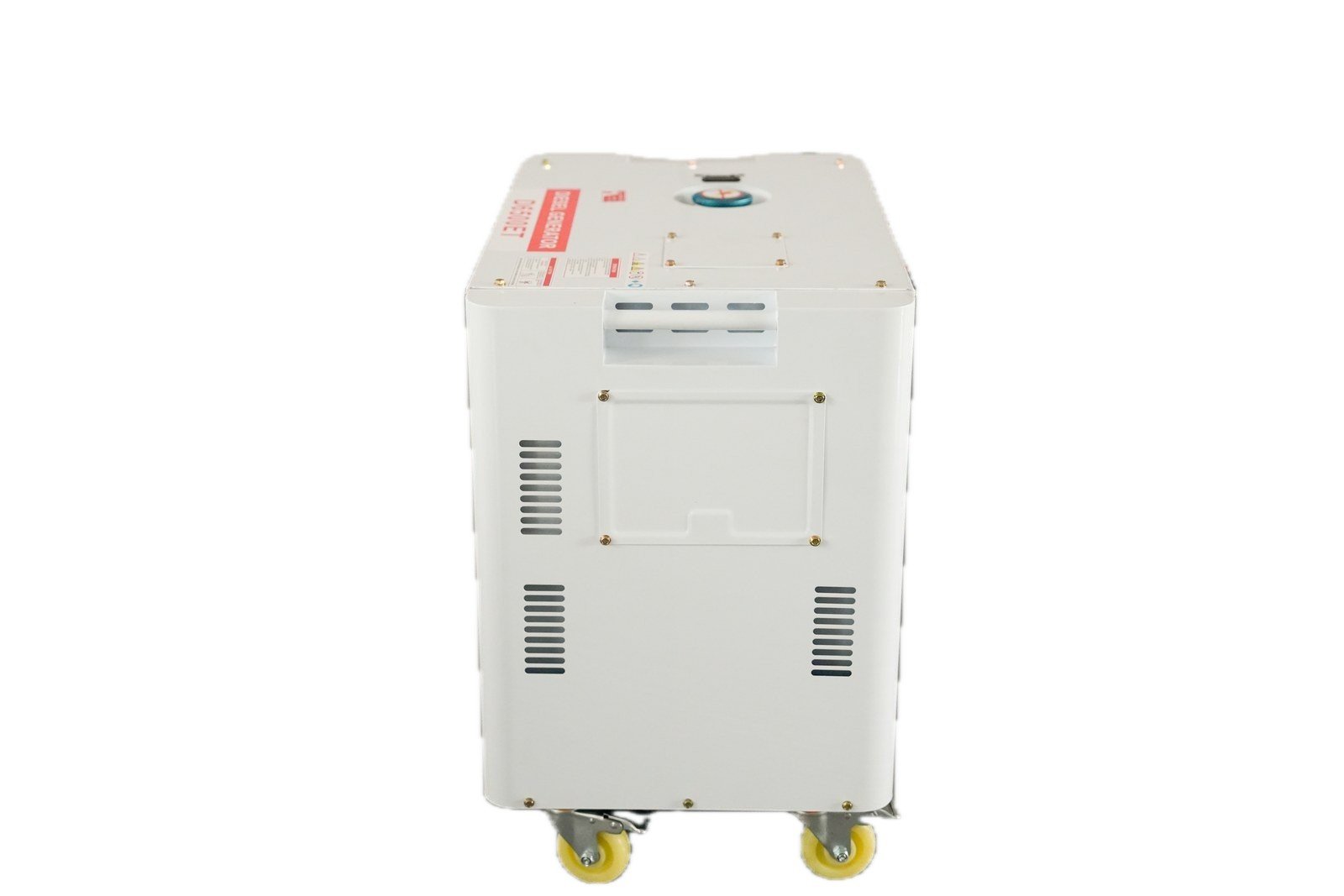 WENXIN old-square-cabinet-silent-4-2-6-0kw diesel generator, side view
