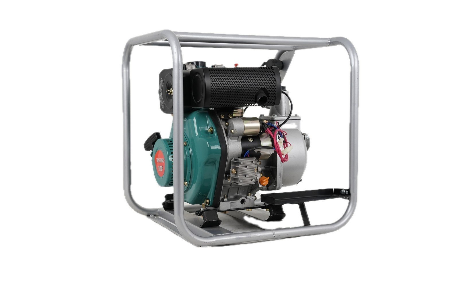 WENXIN 2-inch diesel water pump, side view