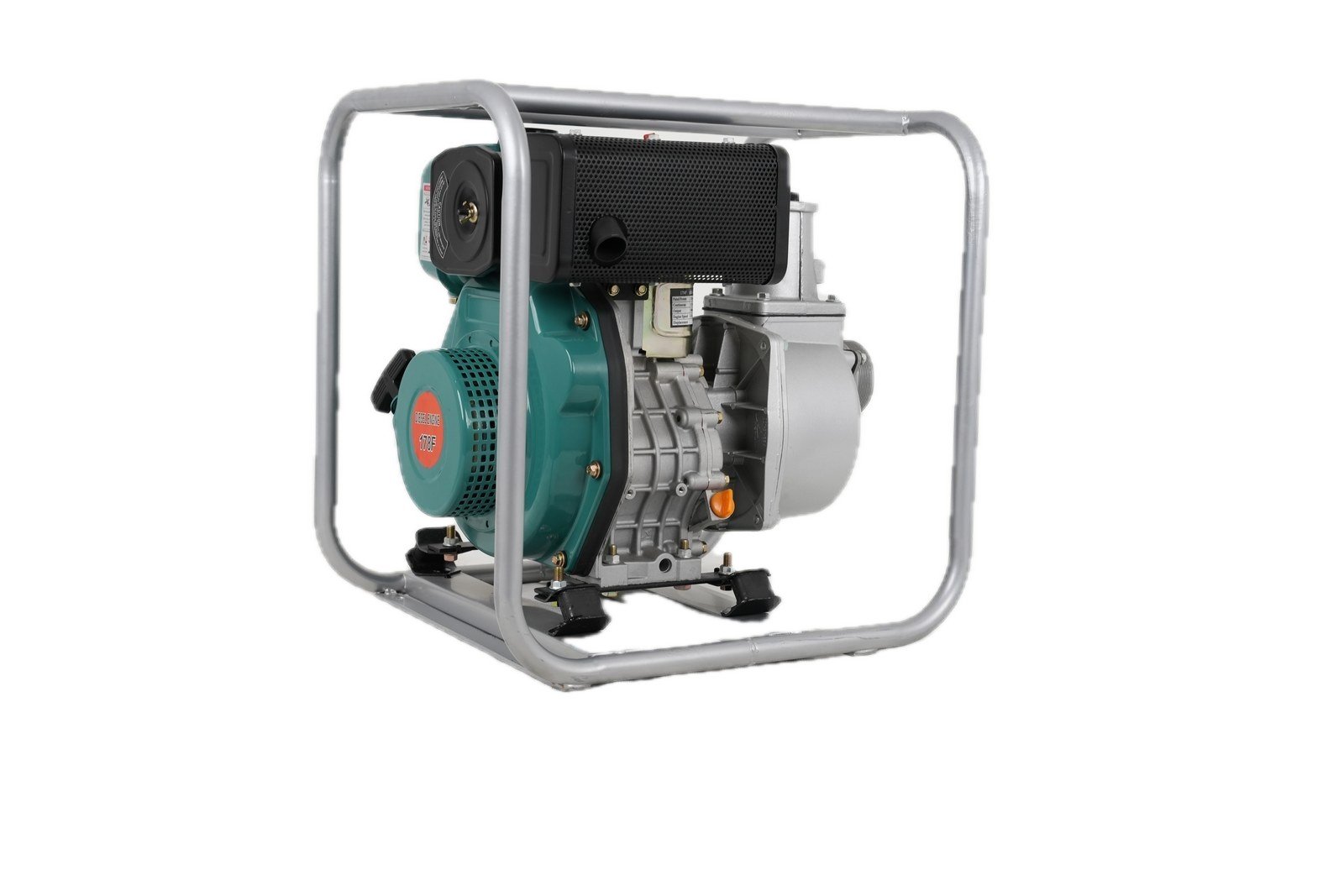 WENXIN 4-inch diesel water pump, front view