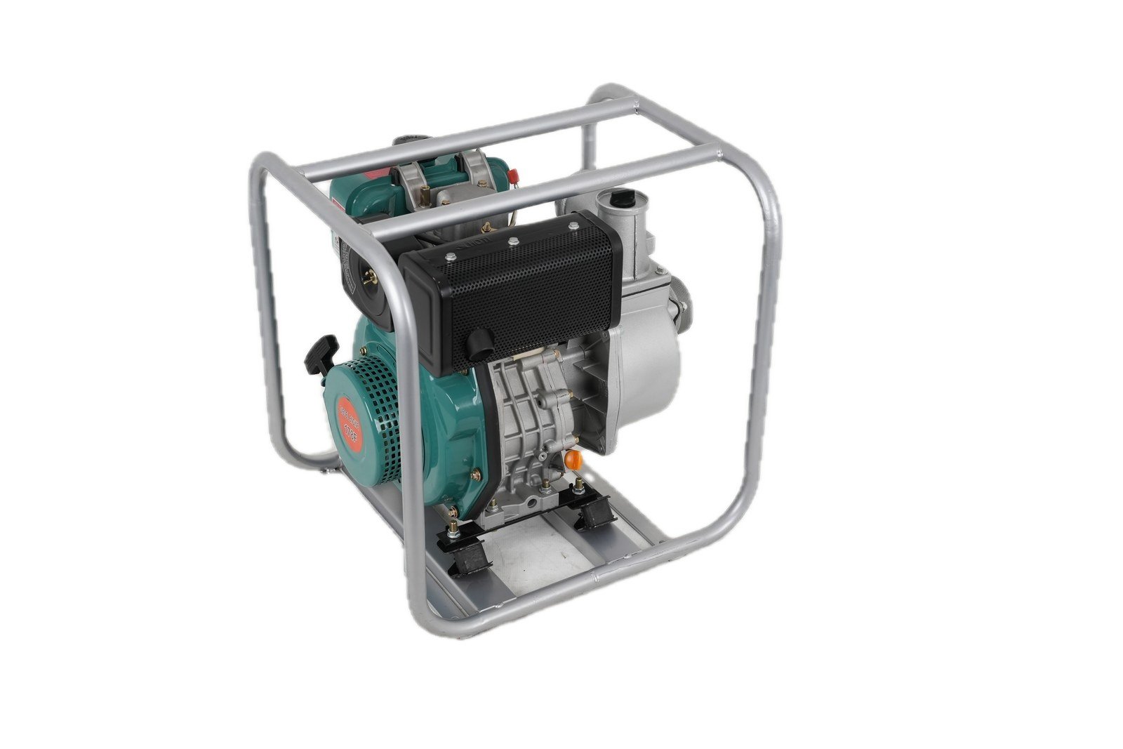 WENXIN 4-inch diesel water pump, side view