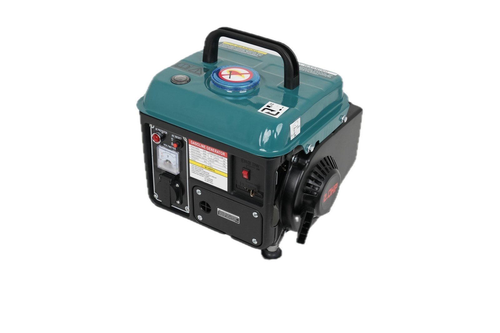 WENXIN 950b-type gasoline generator, side view
