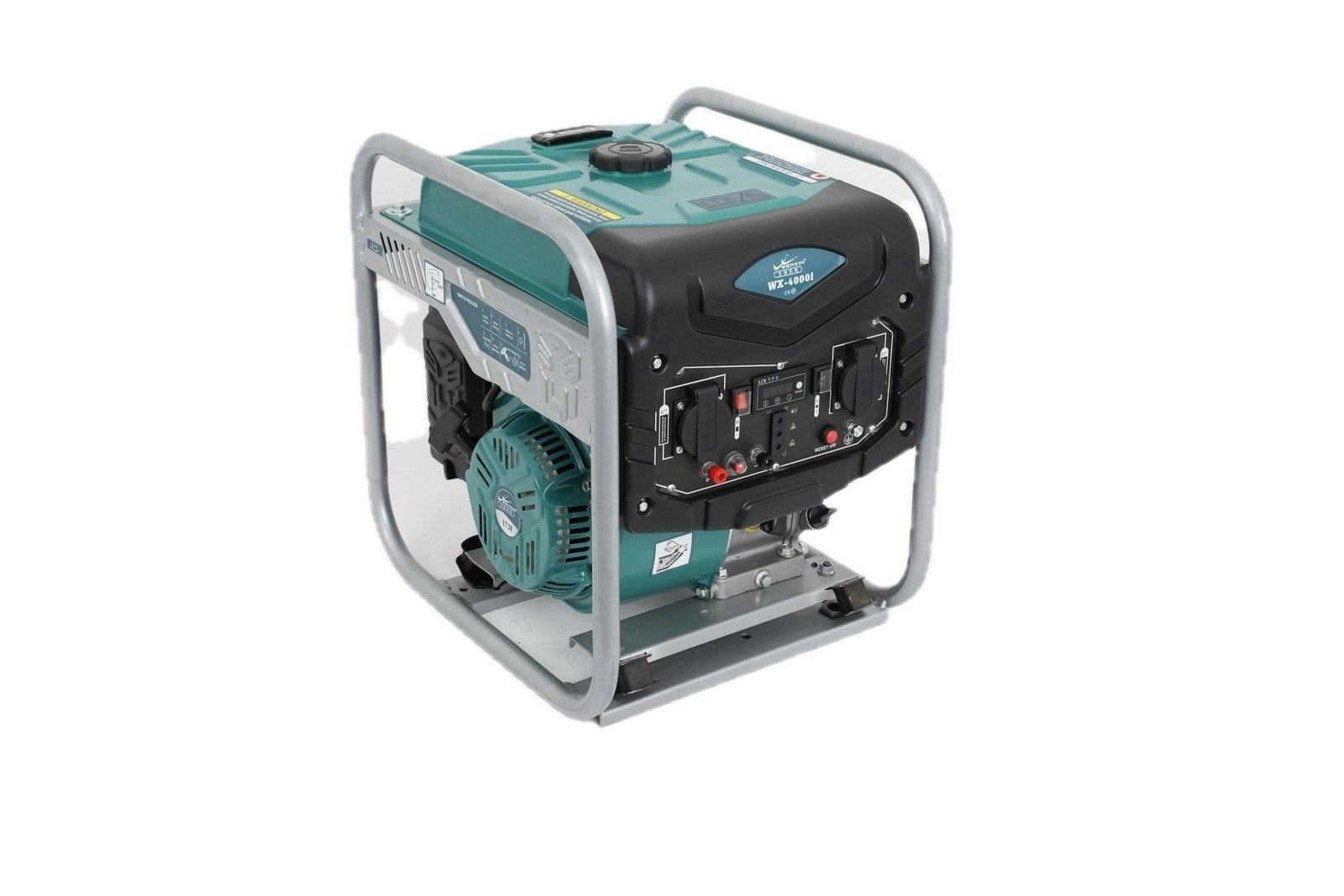 WENXIN 3-0-4-5kw-kingkong-type-open-frame inverter generator, front view