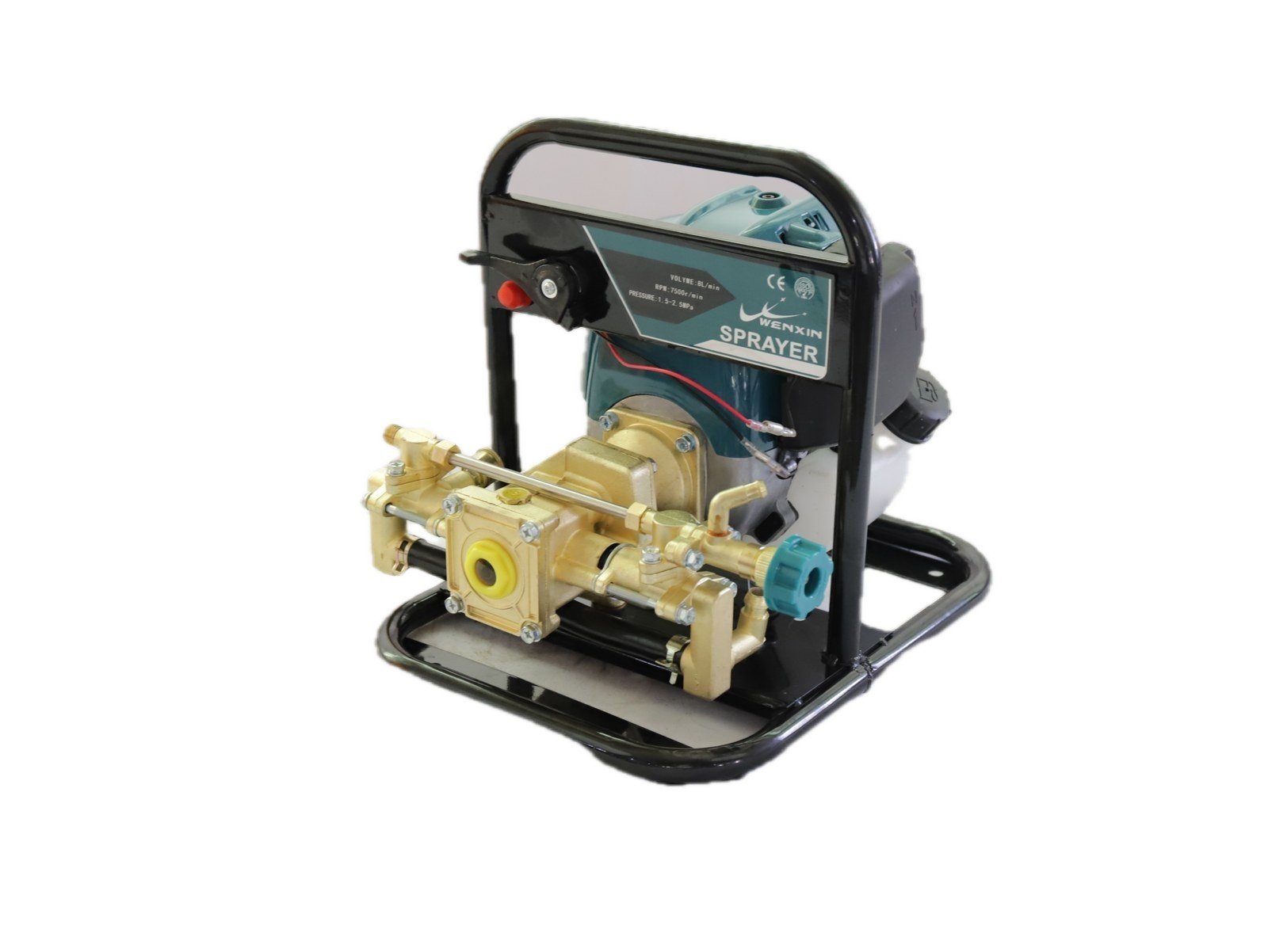 WENXIN pump-frame knapsack power sprayer, left view