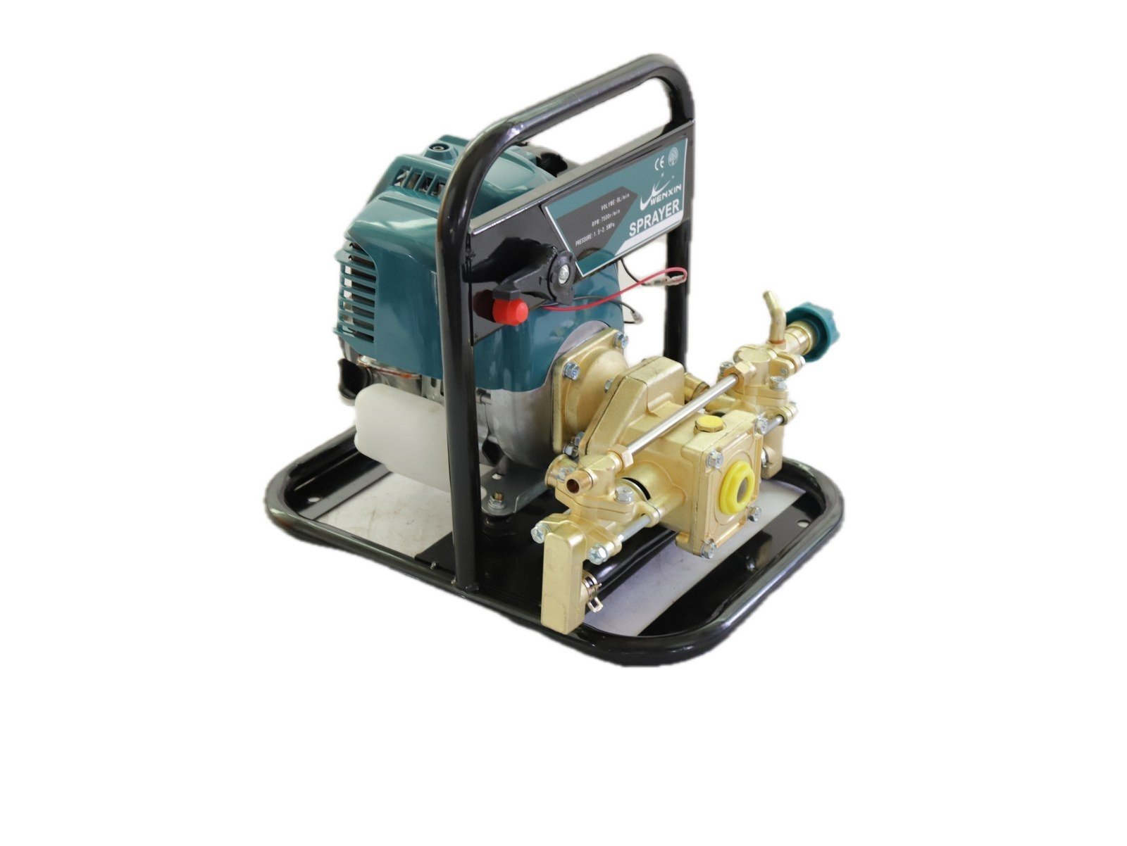 WENXIN pump-frame knapsack power sprayer, right view