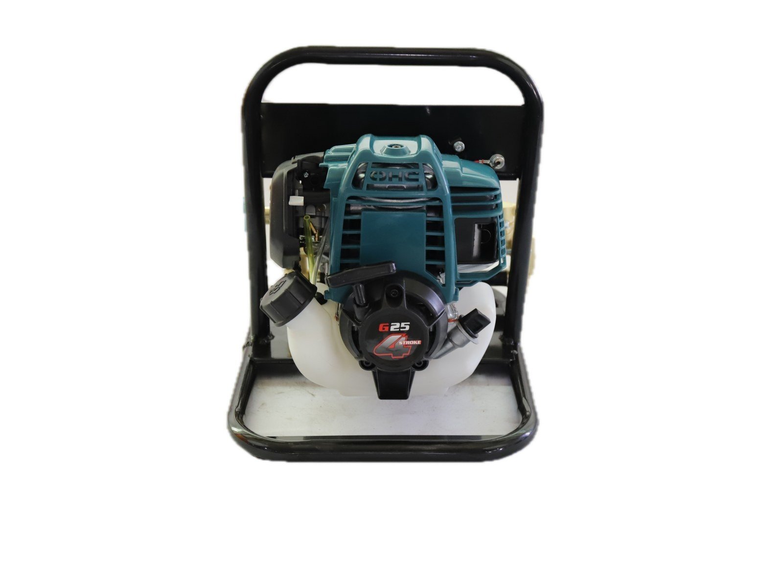 WENXIN pump-frame knapsack power sprayer, back view