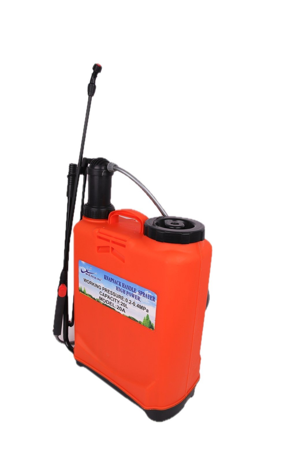 WENXIN 16l-20l-square-type manual sprayer, left view
