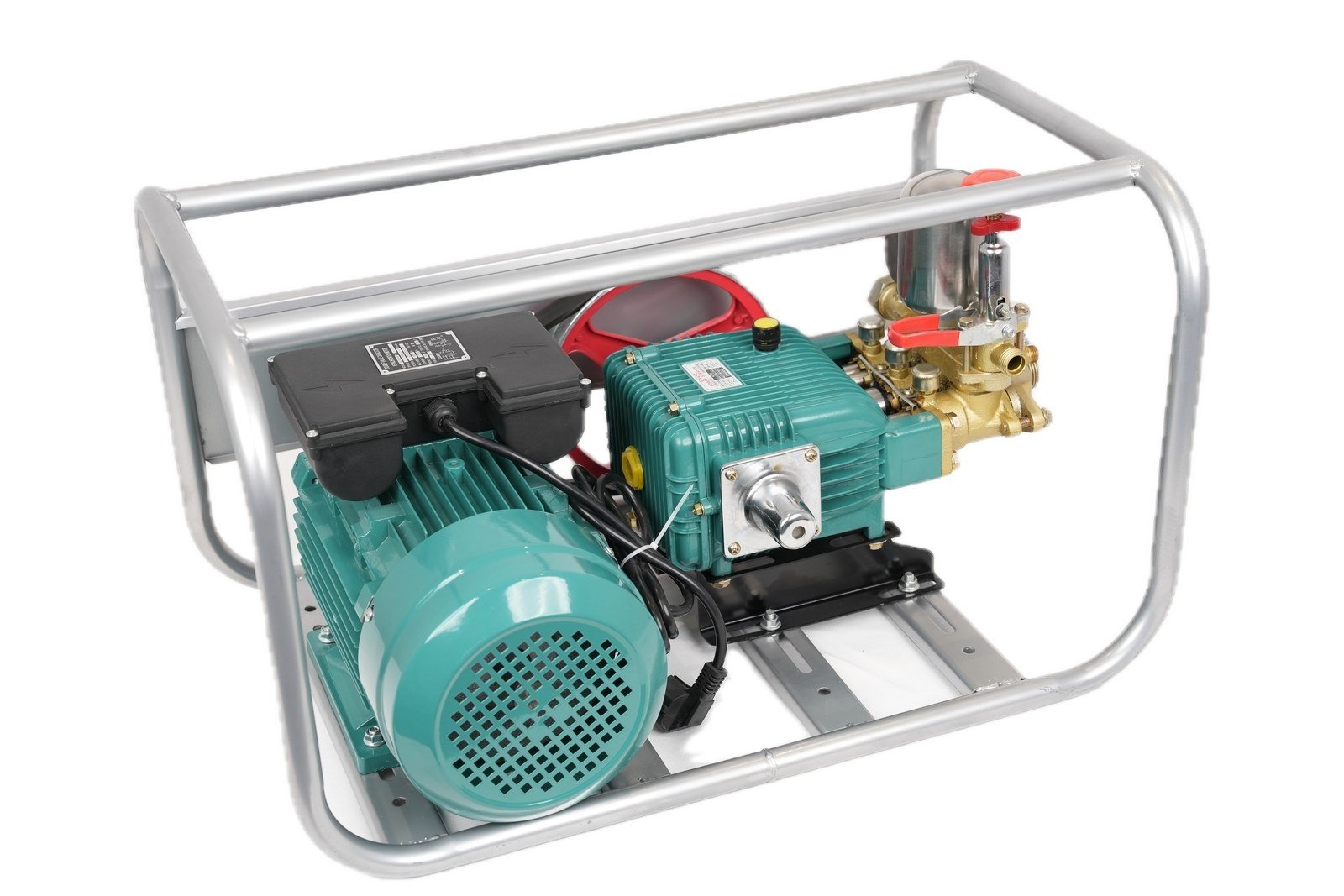 WENXIN 1-5-22-2-rectangular-frame sprayer unit (engine + pump), side view