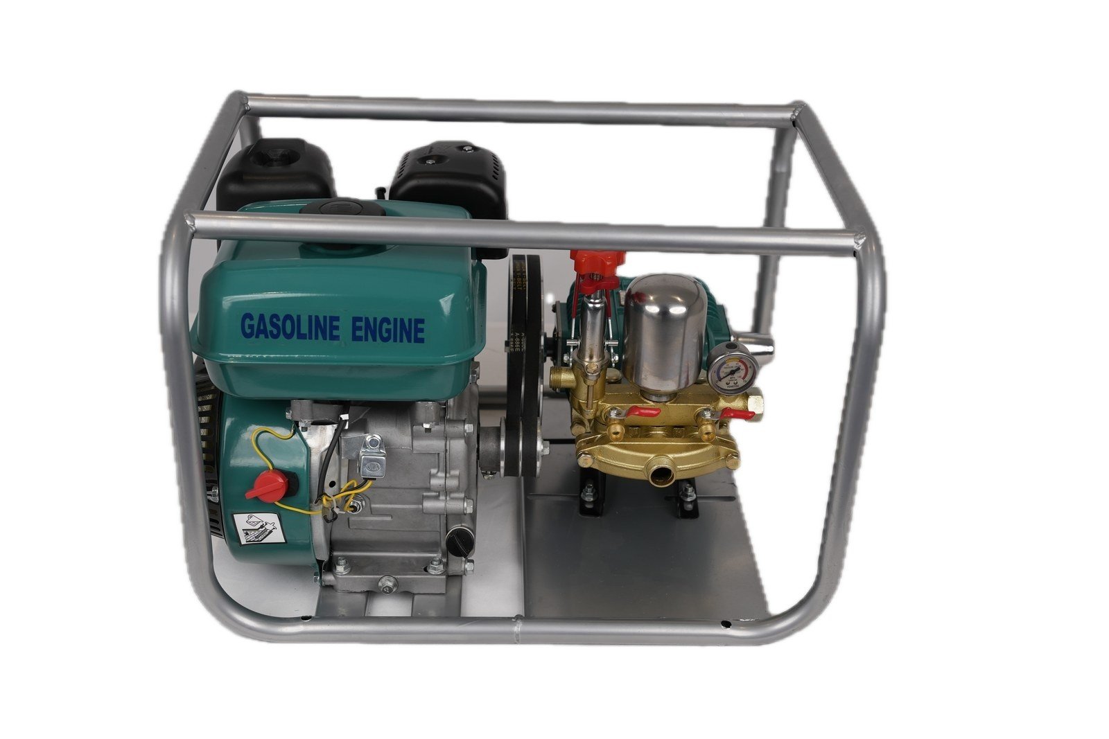 WENXIN 22-30-square-frame sprayer unit (engine + pump), front view