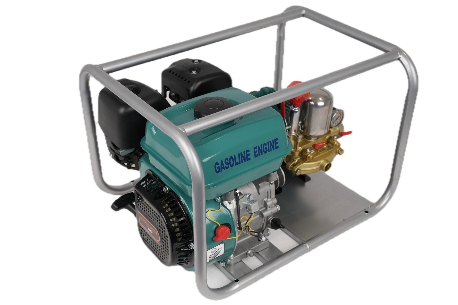 WENXIN 22-30-square-frame sprayer unit (engine + pump), side view