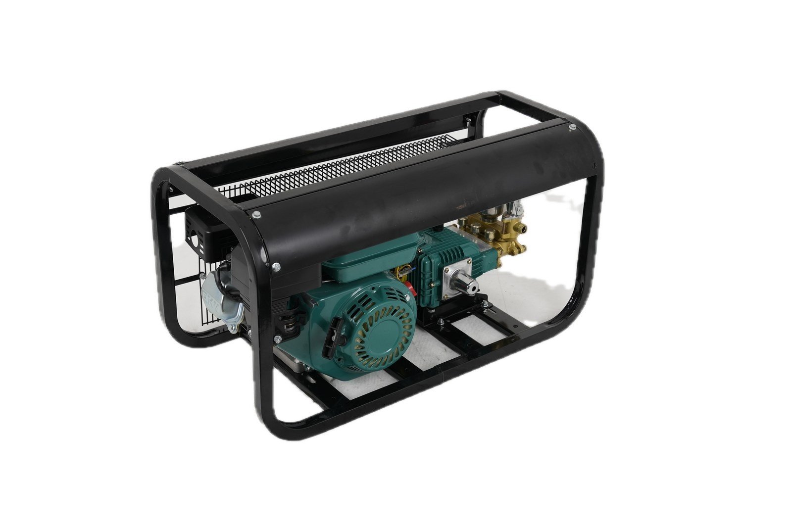 WENXIN 22-30-square-tube-frame-mesh-guard sprayer unit (engine + pump), side view