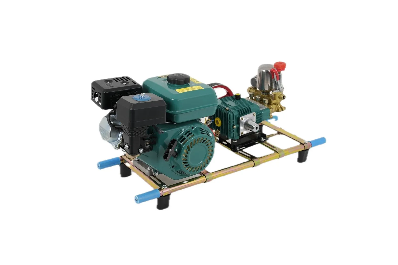 WENXIN 22-30-stretcher sprayer unit (engine + pump), side view