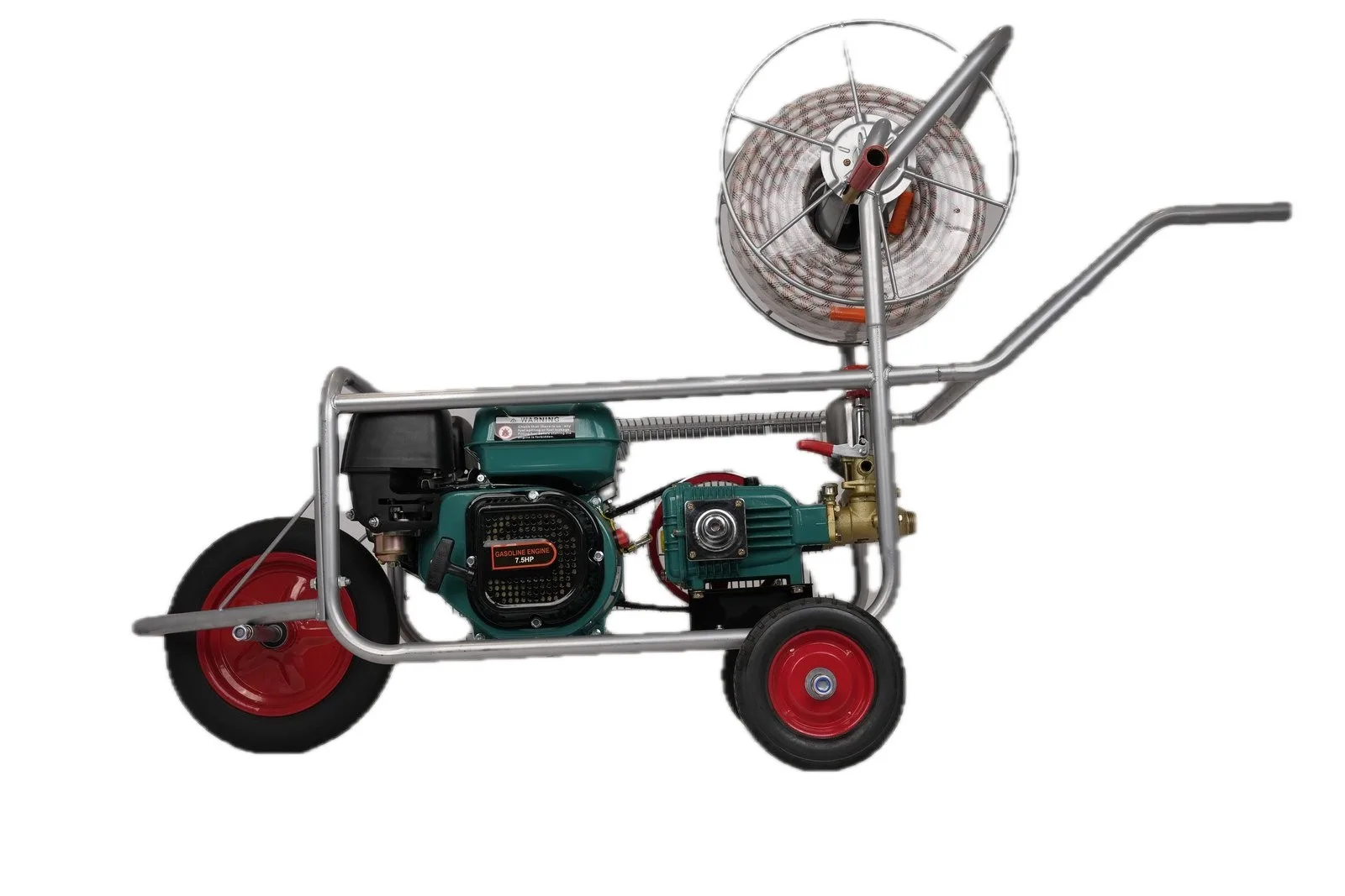 WENXIN 22-30-tricycle-cart sprayer unit (engine + pump), front view