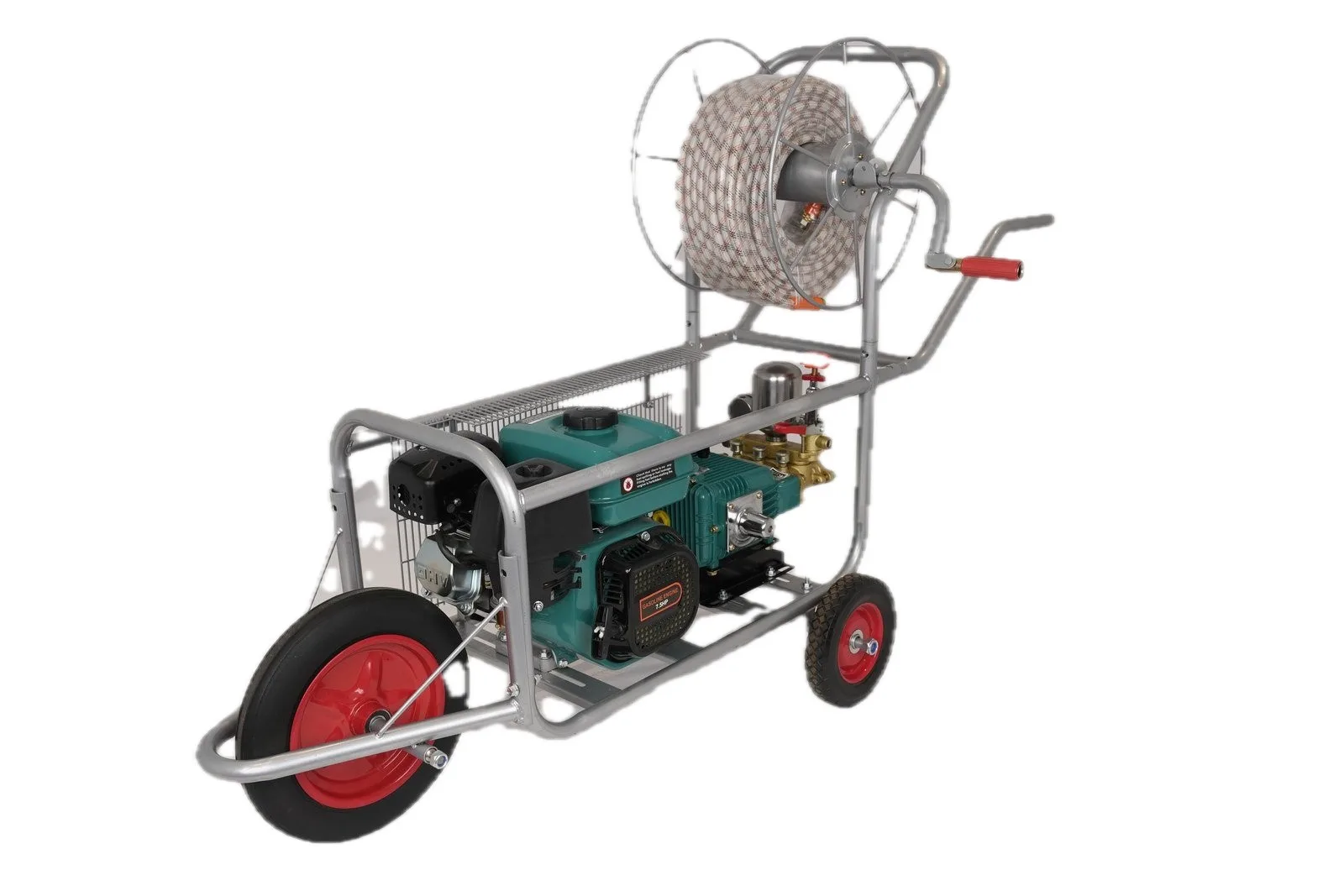 WENXIN 22-30-tricycle-cart sprayer unit (engine + pump), side view