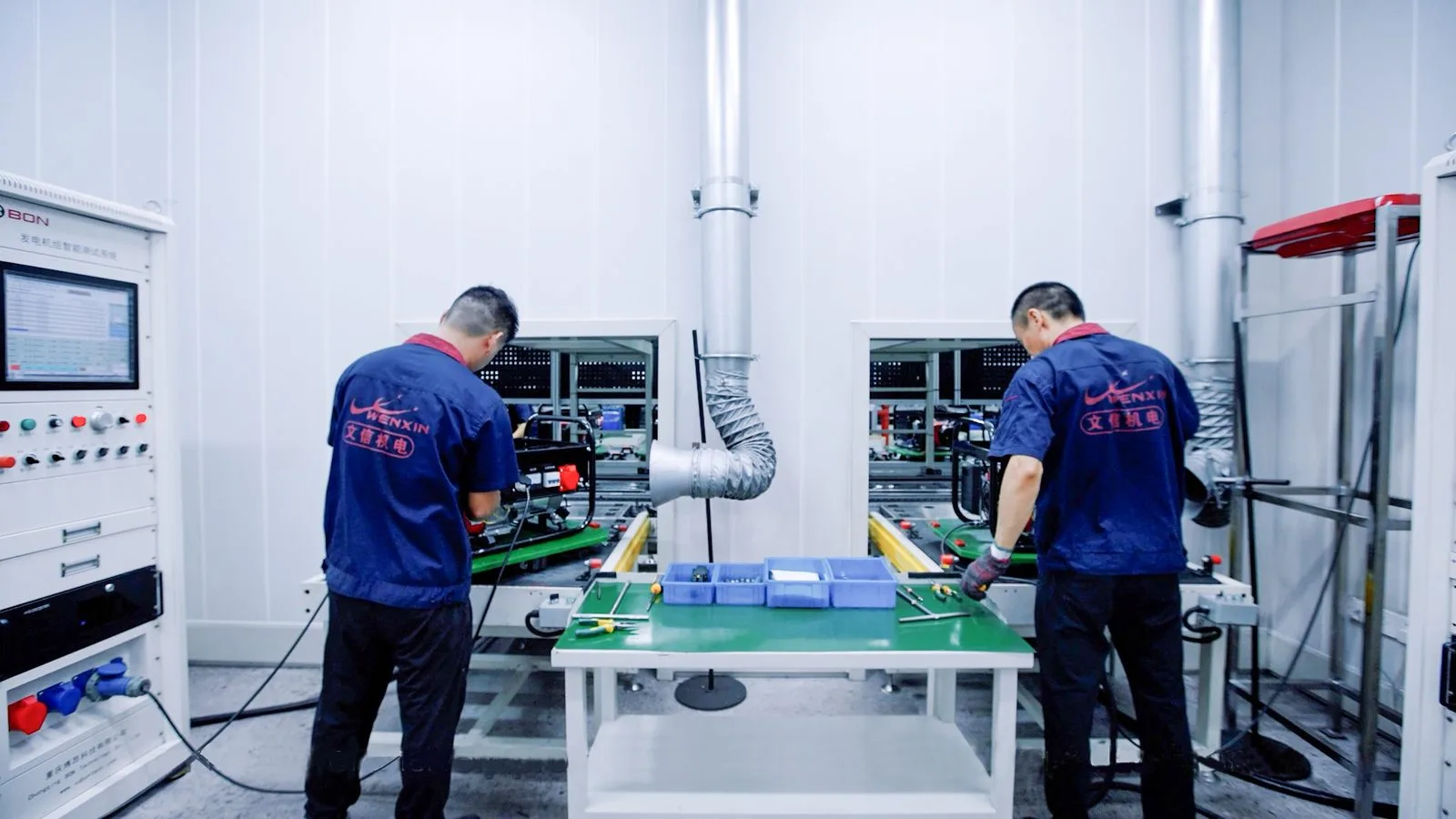 Generator load testing: rated output, voltage stability and operating performance
