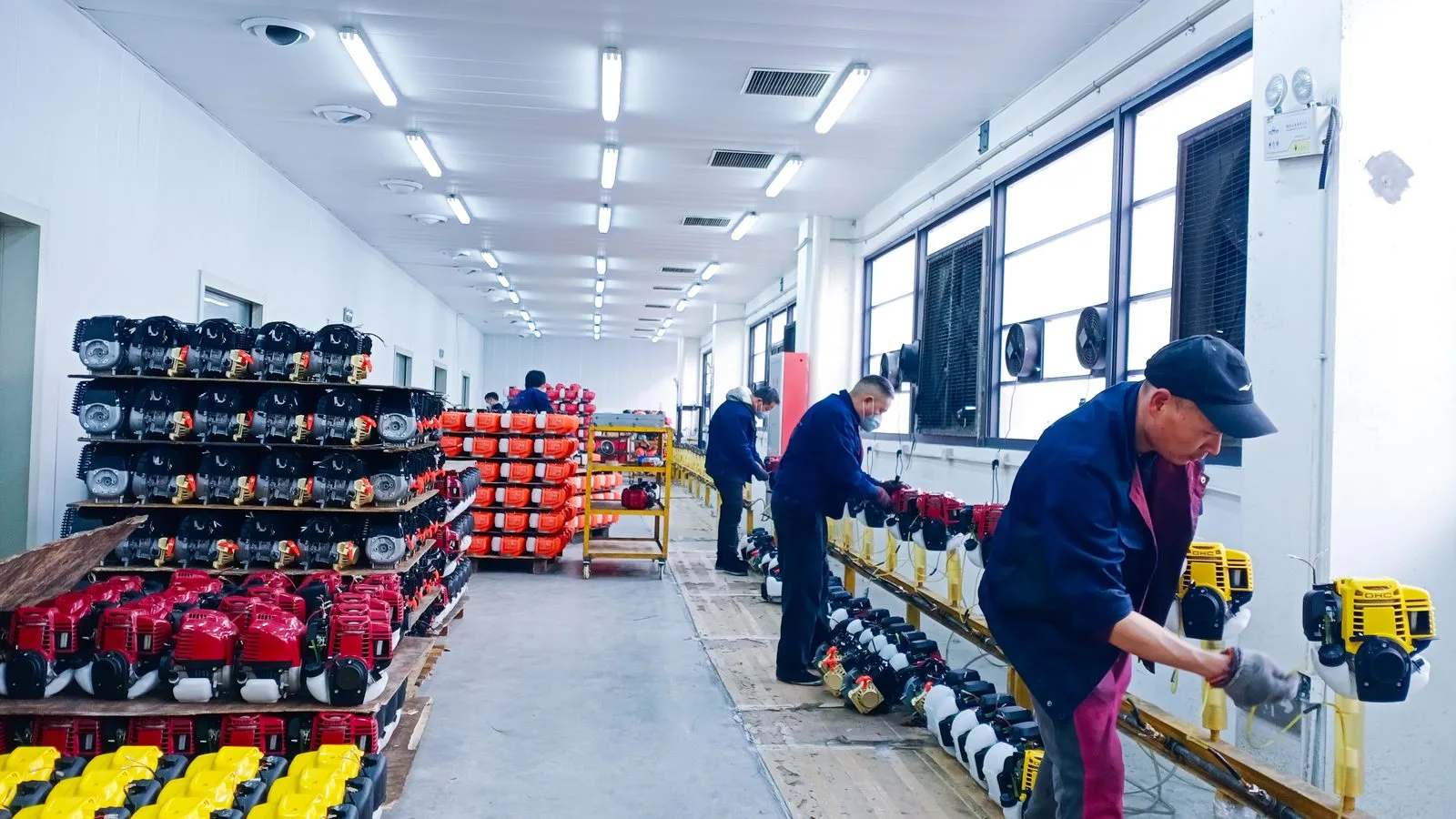 Small gasoline engine performance testing at WENXIN