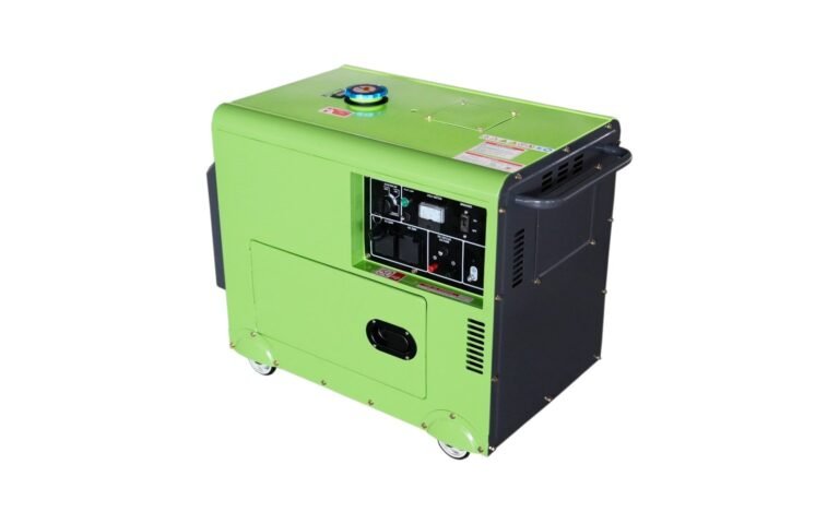 Silent cabinet diesel generator for home backup, blog cover