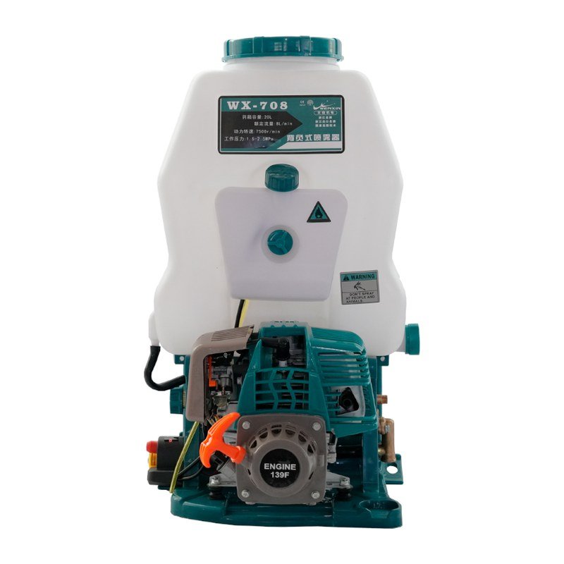 WENXIN WX-708 knapsack power sprayer with 139 engine
