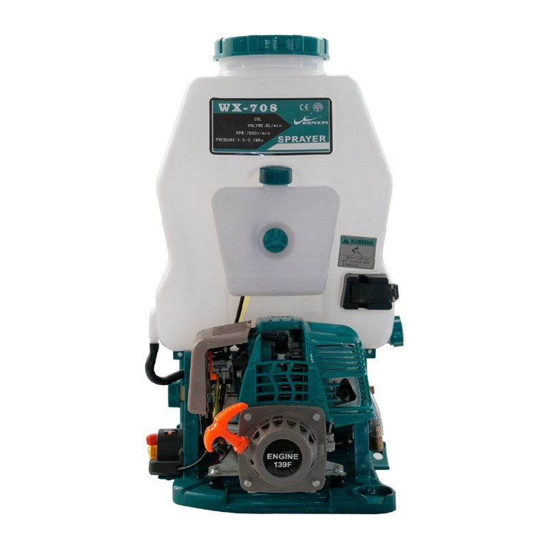 WENXIN WX-708-139 knapsack power sprayer, dual inlet version