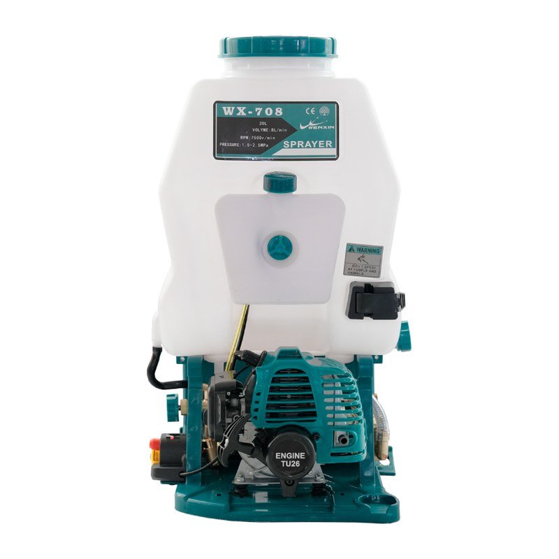 WENXIN WX-708-26 knapsack power sprayer, dual inlet version