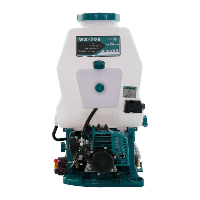 WENXIN WX-708-34 knapsack power sprayer, dual inlet float version