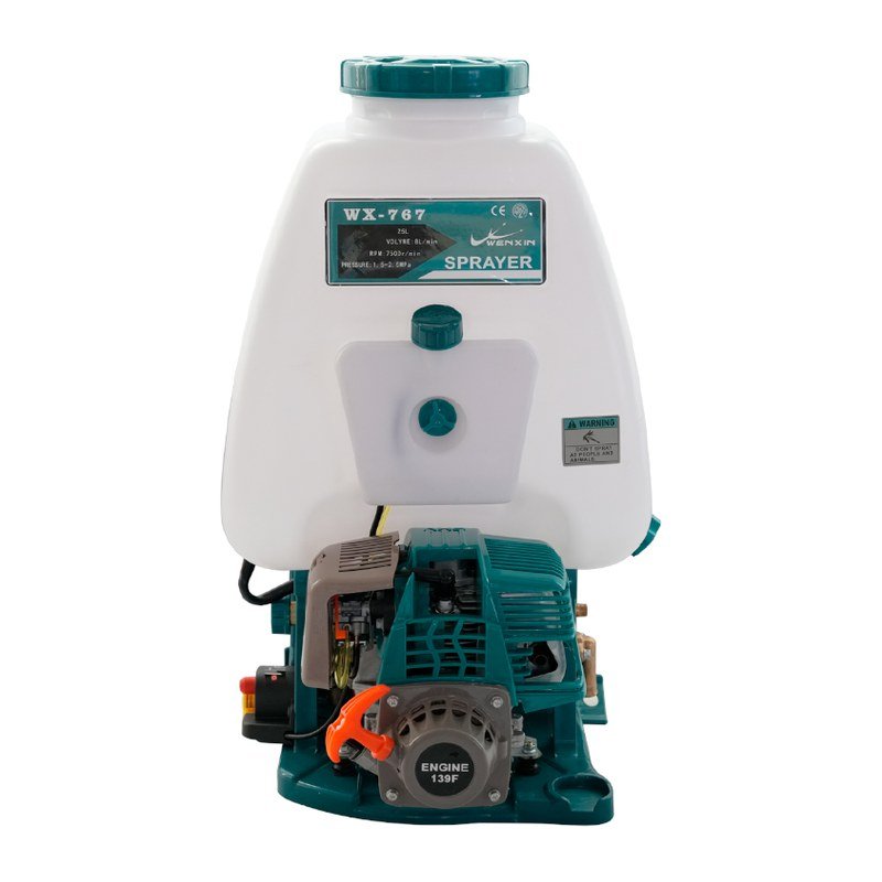 WENXIN WX-767 knapsack power sprayer with 139 engine
