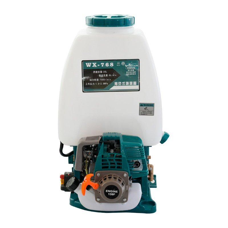 WENXIN WX-768 knapsack power sprayer with 139 engine