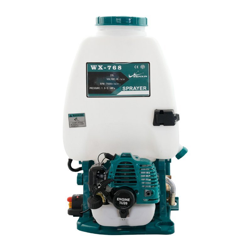 WENXIN WX-768-26 knapsack power sprayer, 25 L dual inlet version